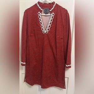 Sail to Sable Tunic Dress Large